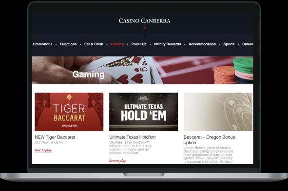 Canberra Casino Desktop